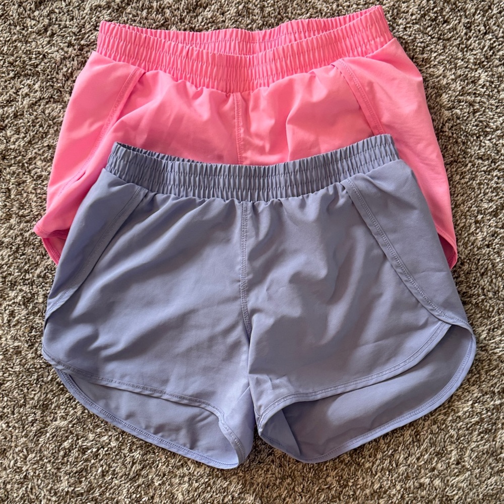 All in Motion Pink and Purple Kids Shorts Set